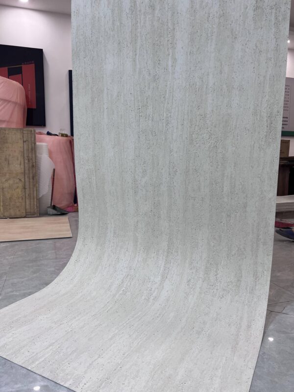 Water Repellent and Breathable Stain Resistant and Self-Cleaning Soft Porcelain Songcheng White Trav - Image 3