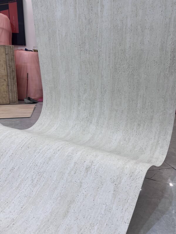 Water Repellent and Breathable Stain Resistant and Self-Cleaning Soft Porcelain Songcheng White Trav