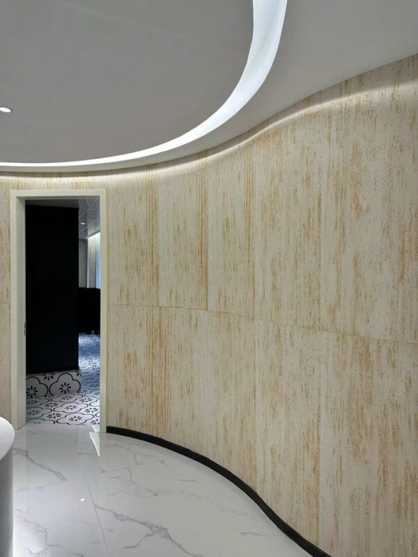 Fireproof, Durable, Light Weight and Flexible Simulation Gilt Cave Stone