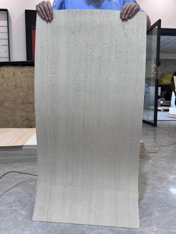 Eco-Friendly Fireproof Soft Porcelain Wabi-Sabi Beige Travertine - Image 2