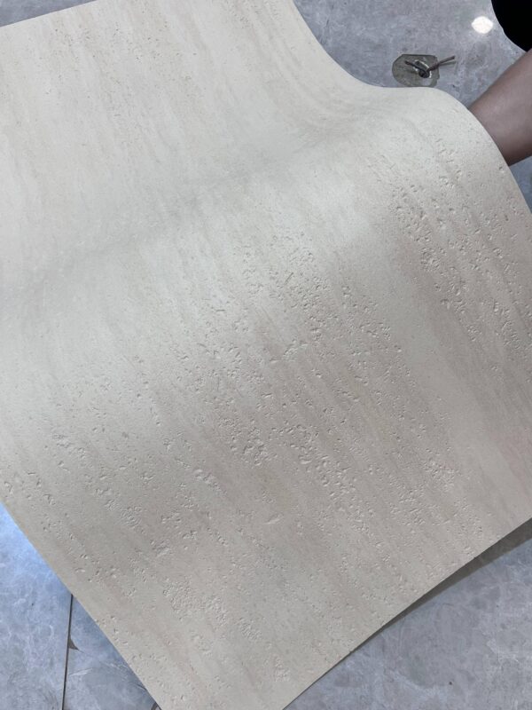 Eco-Friendly Fireproof Soft Porcelain Wabi-Sabi Beige Travertine - Image 3