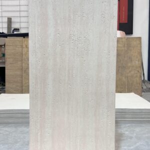 Soft Porcelain Fireproof Milano Cream White Cave Stone
