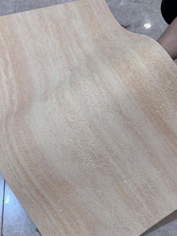 Soft Porcelain Fireproof Milano Cream White Cave Stone - Image 3
