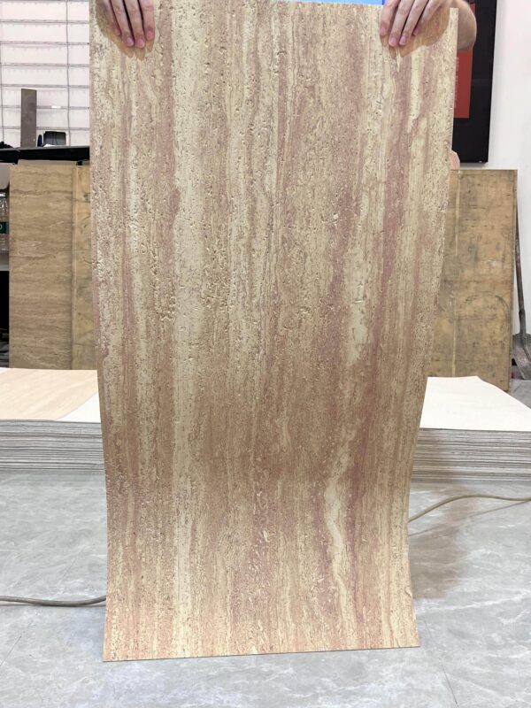 Soft Porcelain Stain Resistant Self Cleaning Fire Retardant Roman Yellow Cave Stone - Image 3