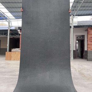 Seismic Crack Resistant Stain Resistant Self-Cleaning Resistant Soft Porcelain Black Charcoal Wood